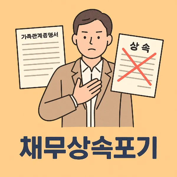안양상속포기변호사, 채무상속포기